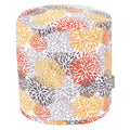 Majestic Home Goods,Pouf Blooms Citrus