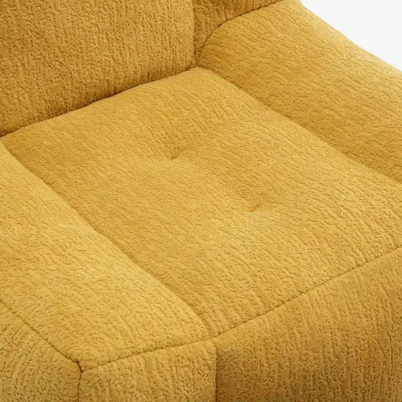 Fauteuil poire pour le sol, canapé paresseux avec mousse à mémoire de forme et ottoman, canapé poire pour salle de lecture, salon