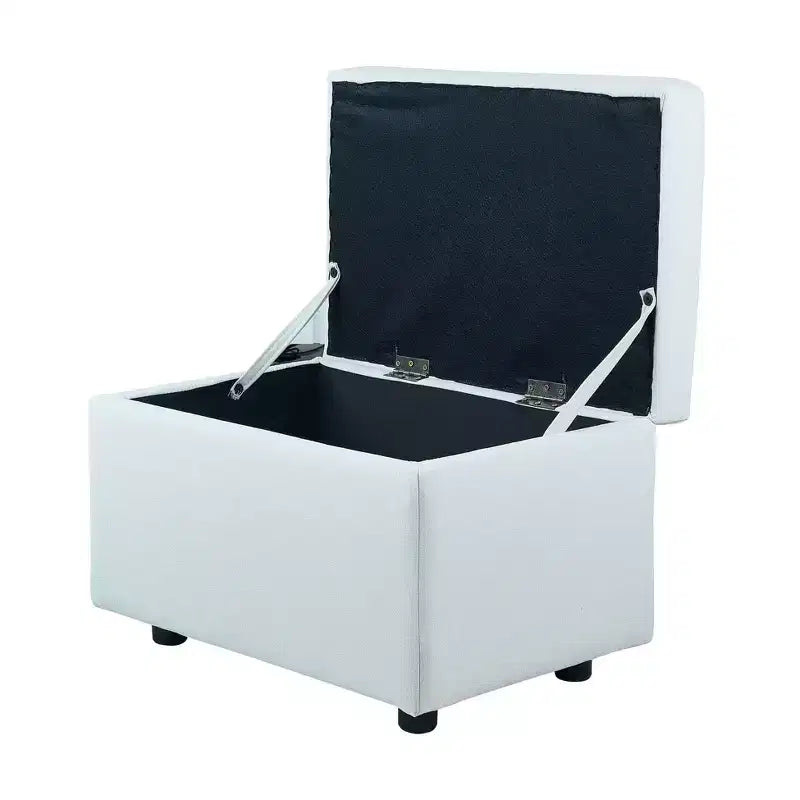 Tabouret de rangement multifonctionnel, assise et rangement en un, entrée de salon