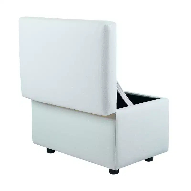 Tabouret de rangement multifonctionnel, assise et rangement en un, entrée de salon