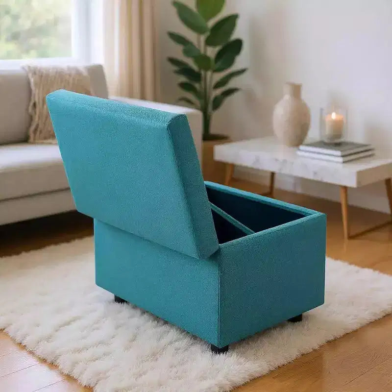 Tabouret de rangement multifonctionnel, assise et rangement en un, entrée de salon