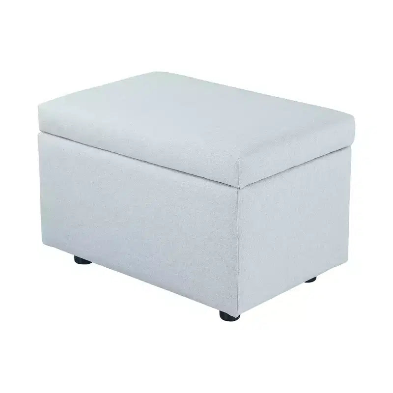 Tabouret de rangement multifonctionnel, assise et rangement en un, entrée de salon