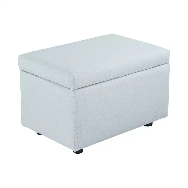 Tabouret de rangement multifonctionnel, assise et rangement en un, entrée de salon