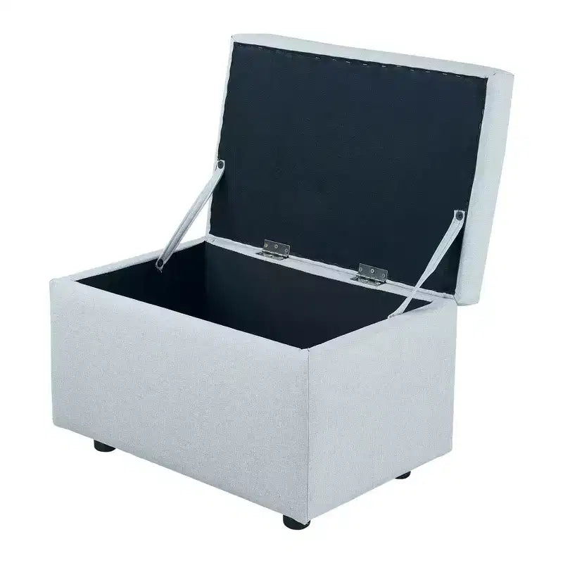 Tabouret de rangement multifonctionnel, assise et rangement en un, entrée de salon